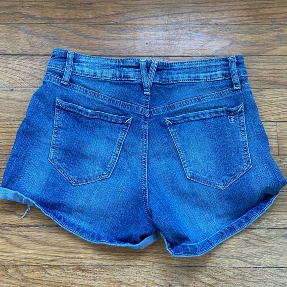 Jessica Simpson Forever Rolled Cuff Denim Shorts - Picture 2 of 5